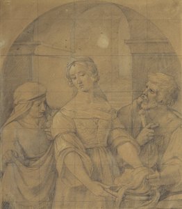 La figlia di Erodiade da Friedrich Wilhelm von Schadow